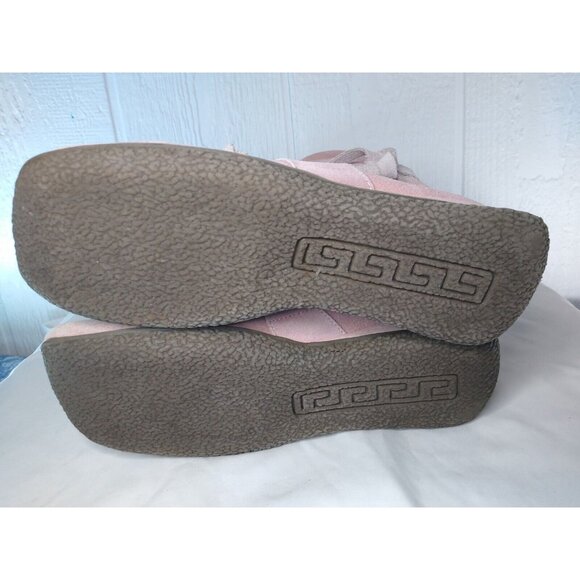 Zoe Wittner Design Women's EU 40 US 9 Pink Suede Boots Pull On Rubber Sole - Picture 7 of 15